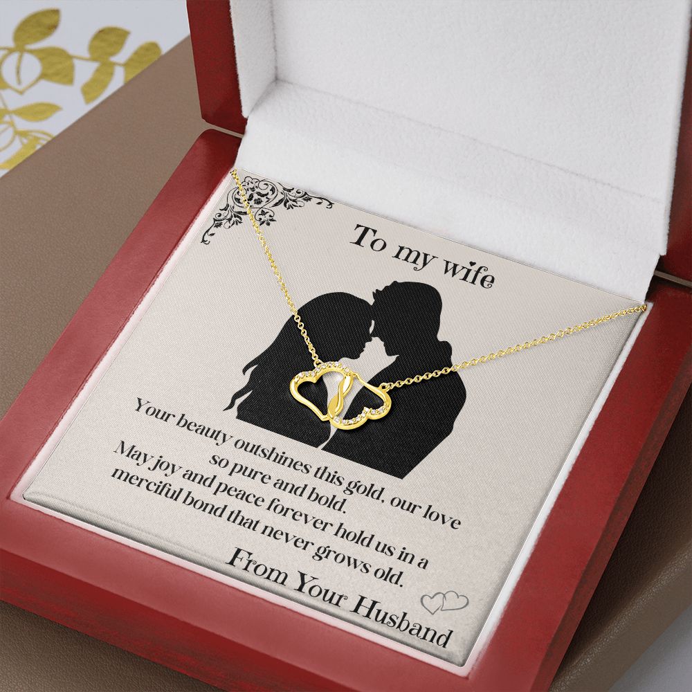 Everlasting Love For My Wife Necklace, By Rachy Sparkle