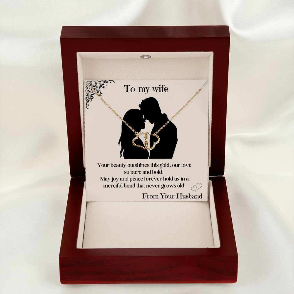 Everlasting Love For My Wife Necklace, By Rachy Sparkle
