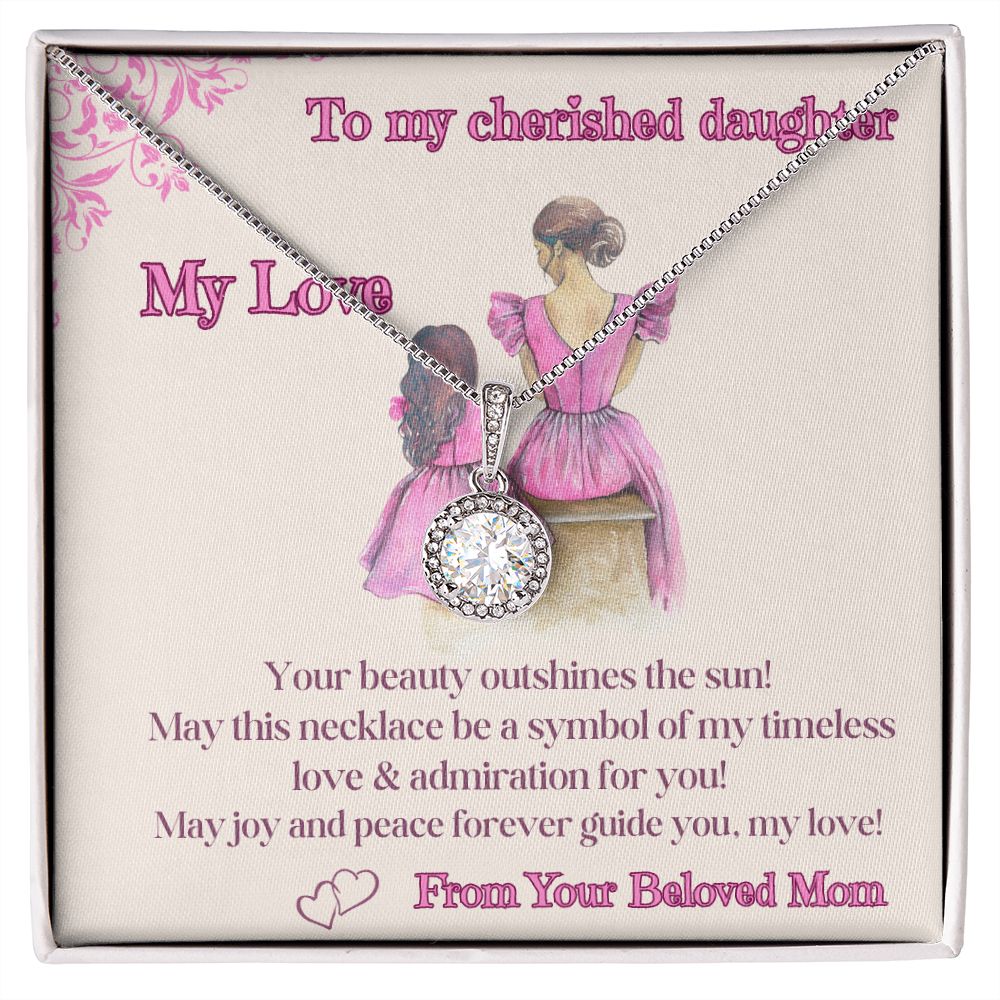 Eternal Hope Necklace For Your Cherished Daughter, From Mom