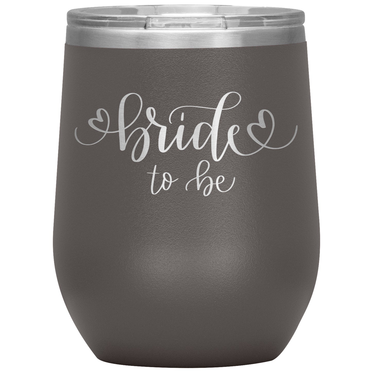 bride to Be Wine Tumbler, From the Rachy Sparkle drinkware collection