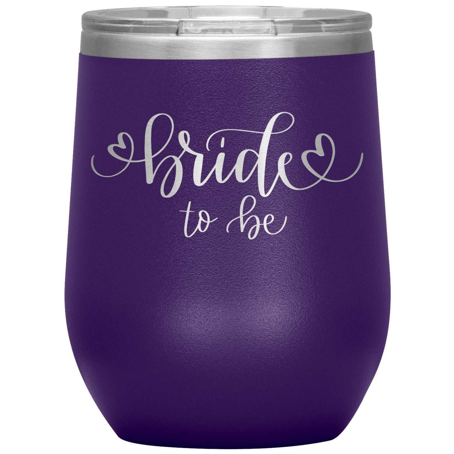 bride to Be Wine Tumbler, From the Rachy Sparkle drinkware collection