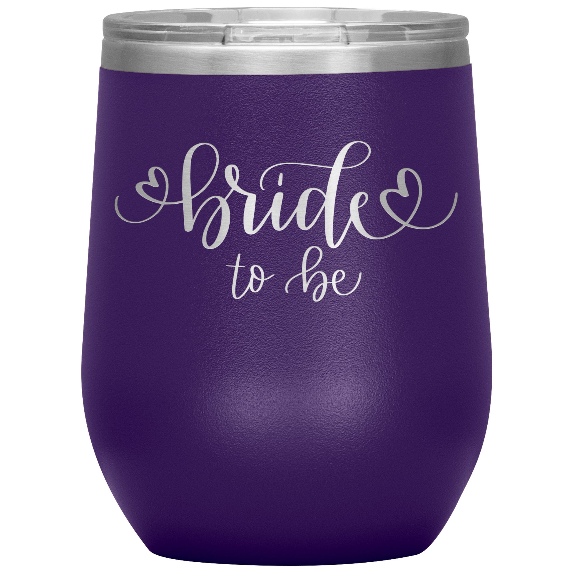 bride to Be Wine Tumbler, From the Rachy Sparkle drinkware collection