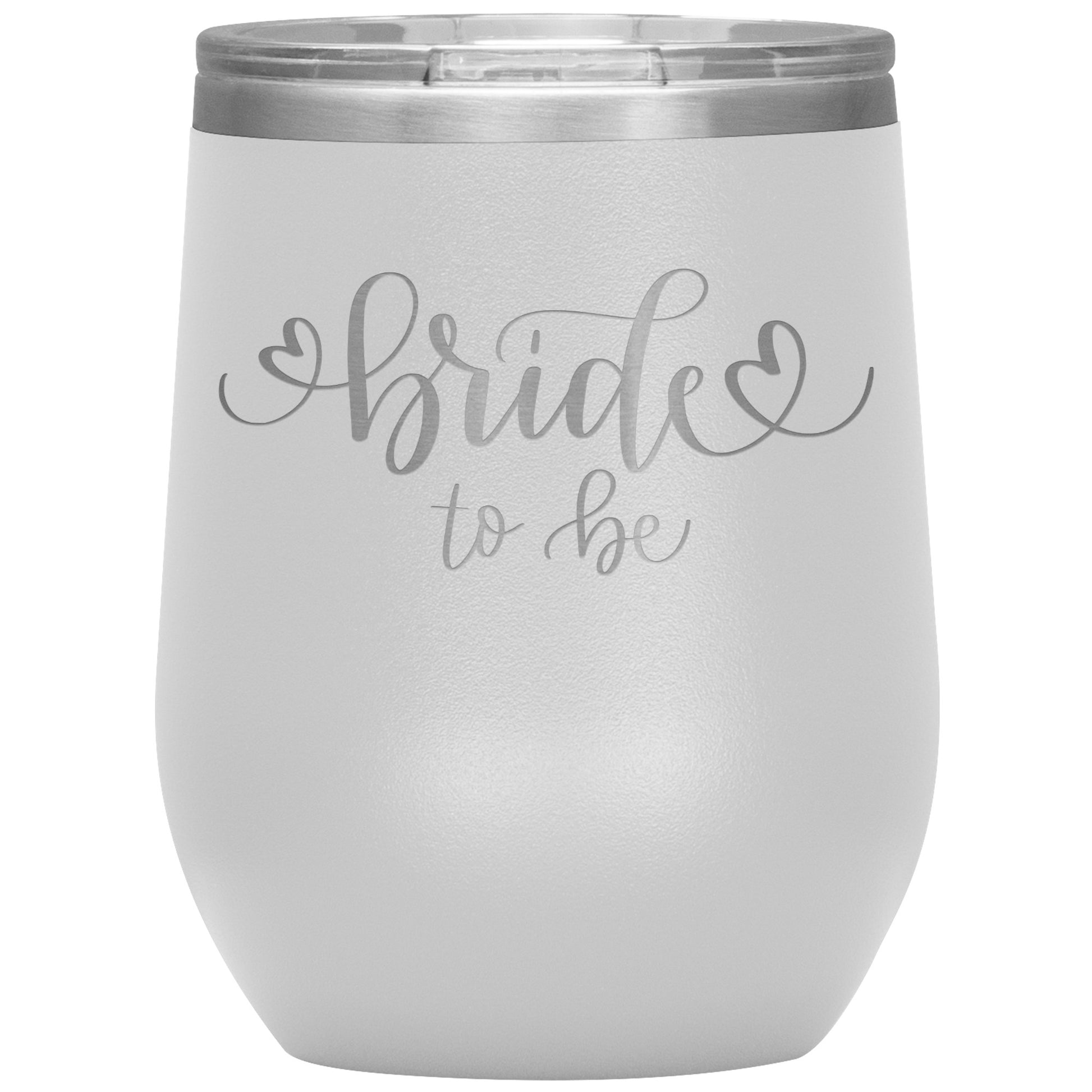 bride to Be Wine Tumbler, From the Rachy Sparkle drinkware collection