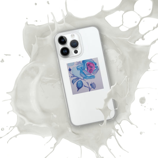 Clear Case for iPhone® With a Floral Design By Rachy Sparkle