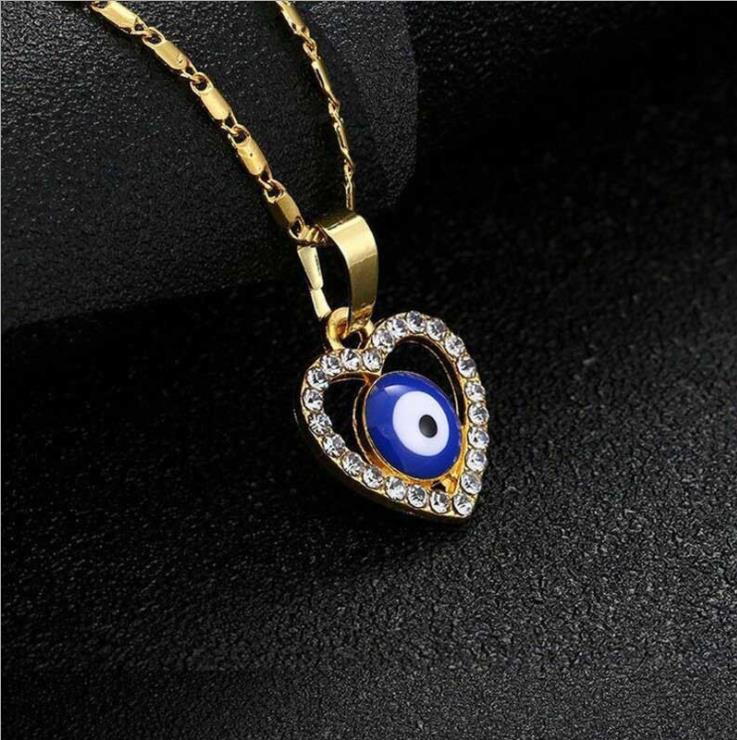 Beautiful Blue Turkish Eye Necklace