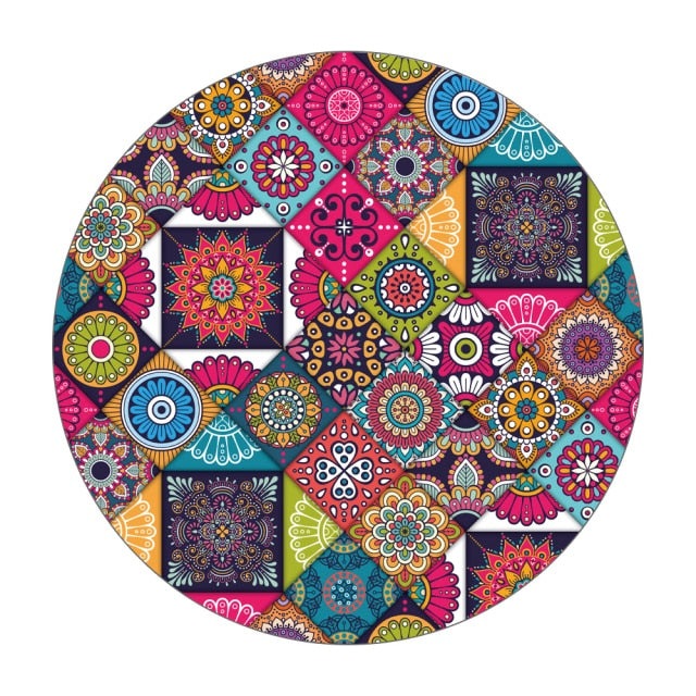 Mandala-Style Rug