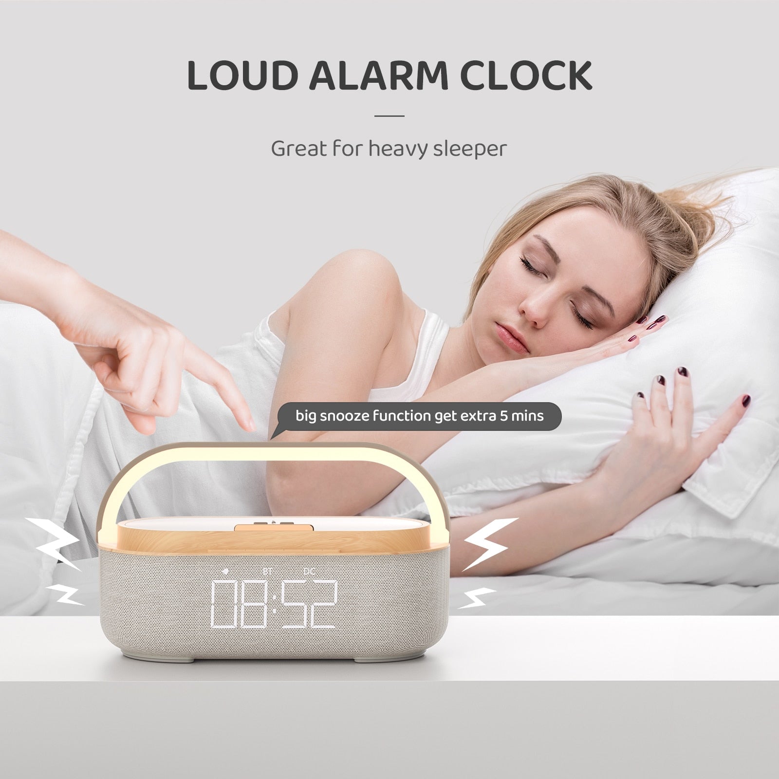 Wireless Charging/Alarm Clock