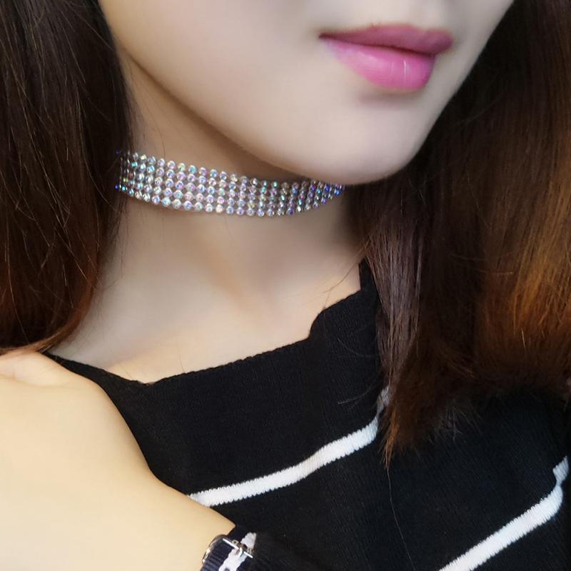 European Style Women Bundle Neck Choker