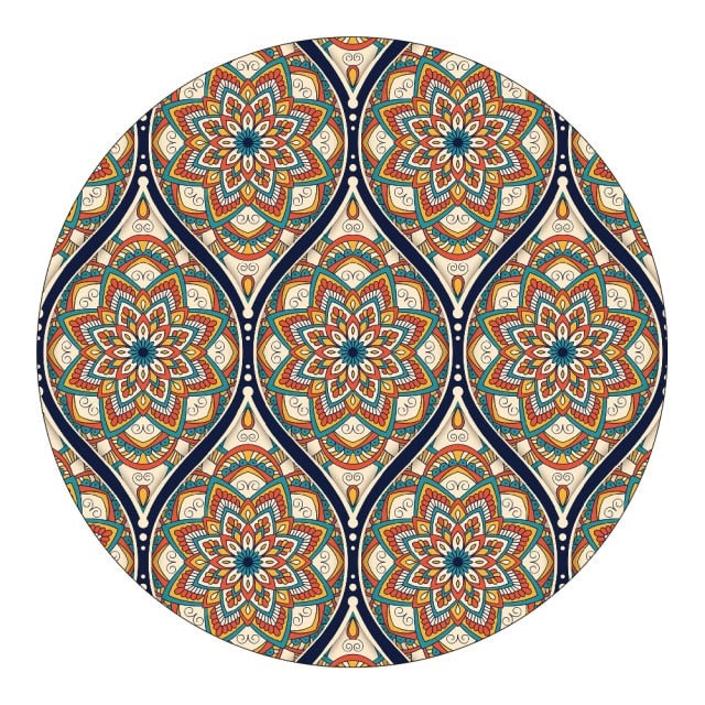 Mandala-Style Rug